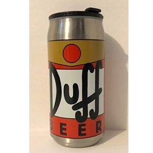 Universal Studios Exclusive The Simpsons Duff Beer Beer Can Shaped Metal Cup